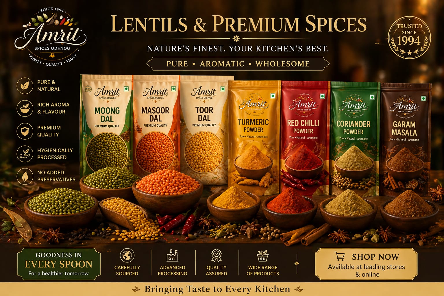 About Amrit spices